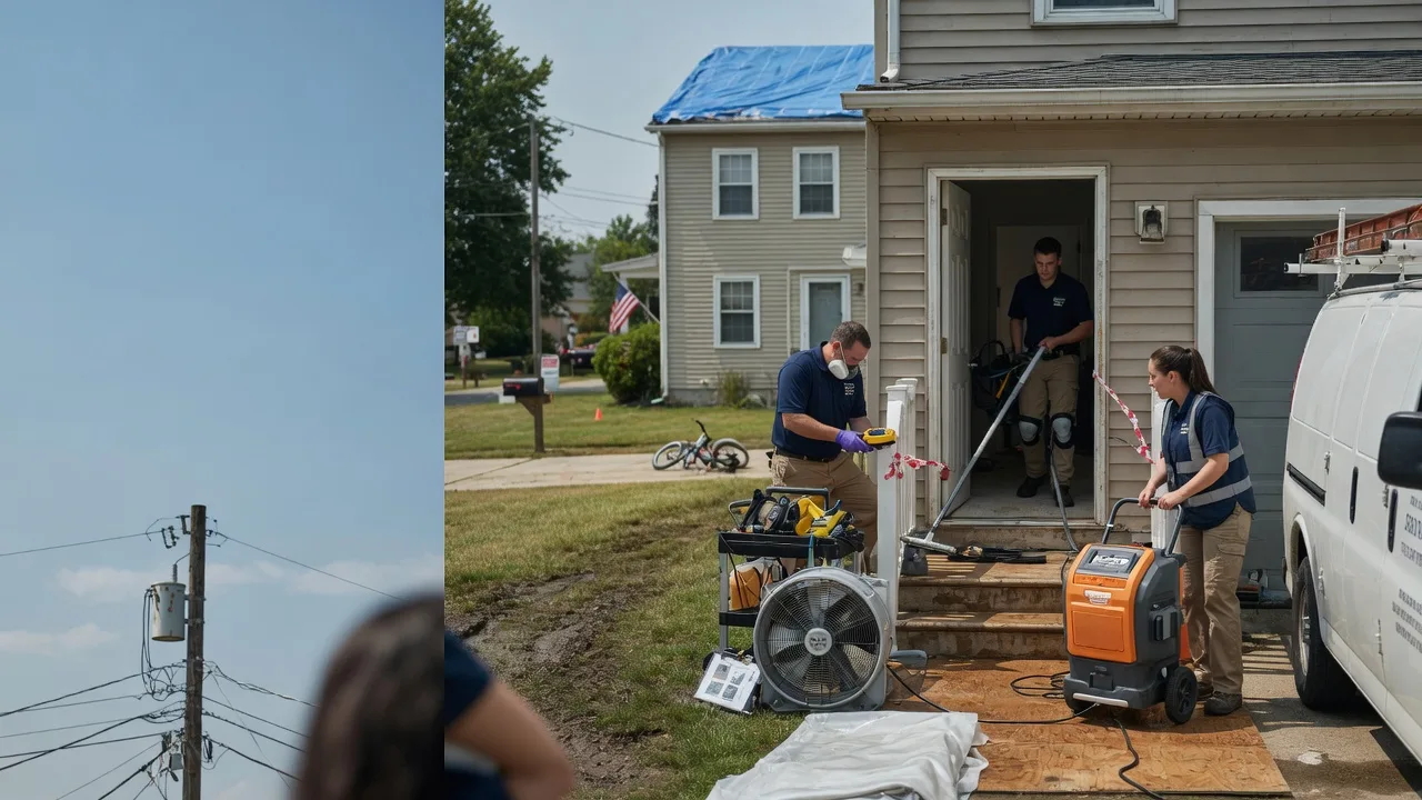 Water Damage Repair in Warren, OH near me